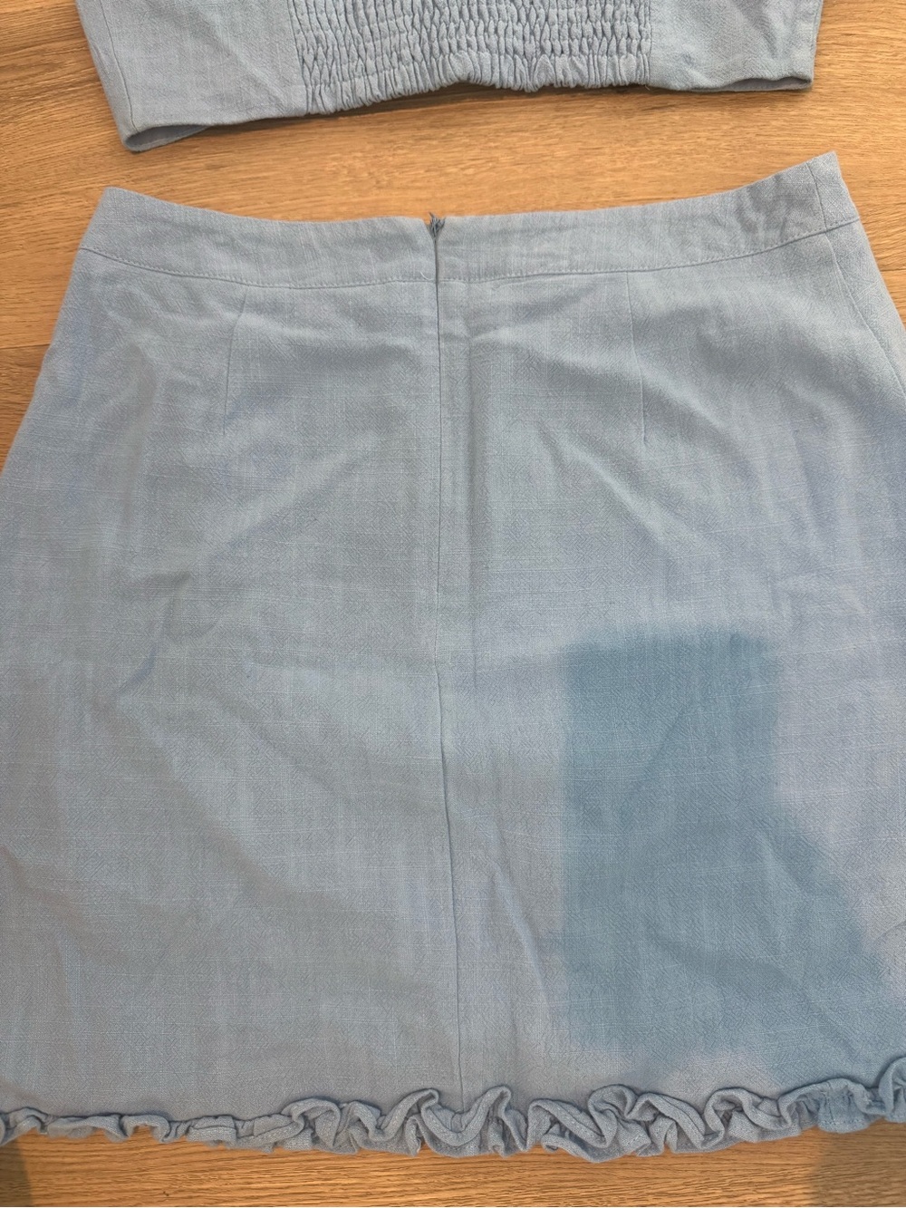 Light Blue Ruffle Trim Set - Picture 5 of 5